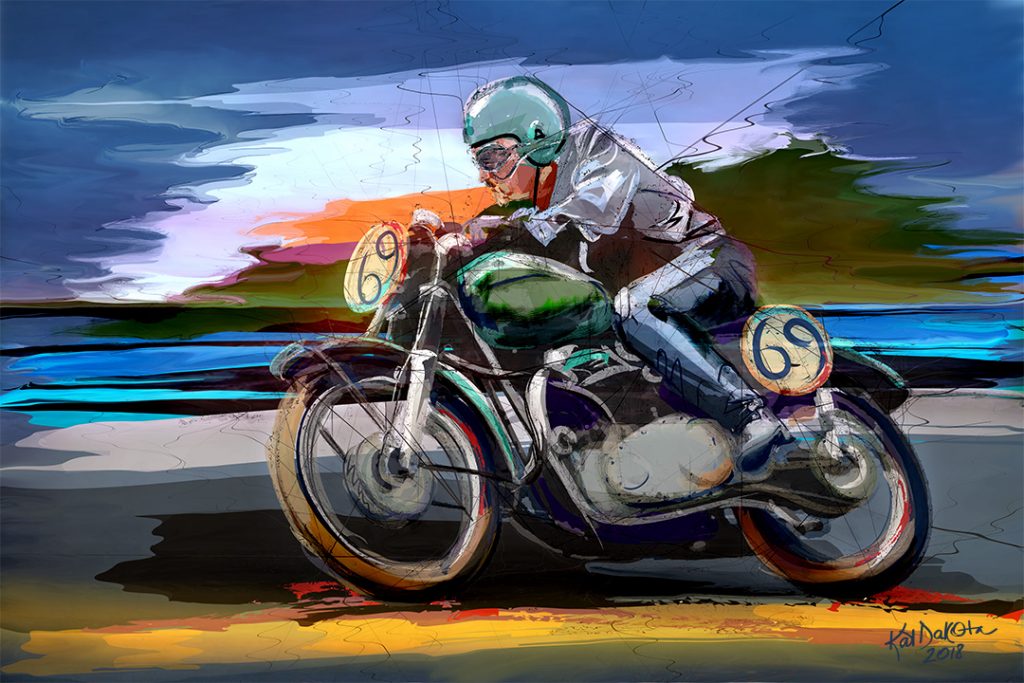 Cafe-Racer-Motorcycle-Kat-Dakota-Digital-Painting